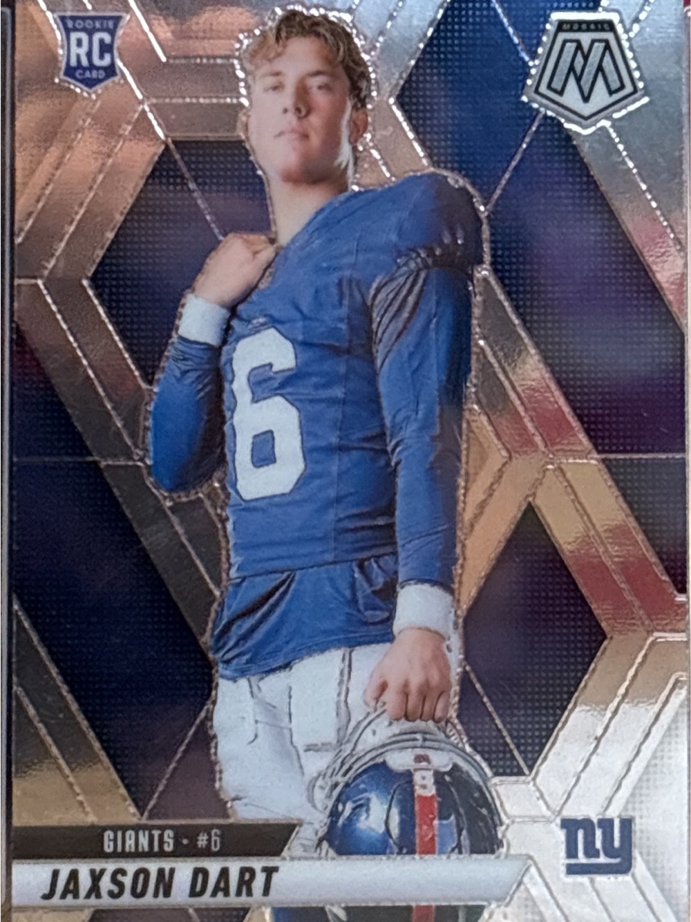 Panini Jaxson Dart Rookie Mosaic Card